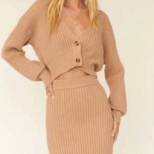 Ruthie Grace Cardigan and Skirt Set